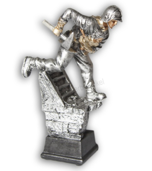 Feuerwehr Pokal Figur rennend