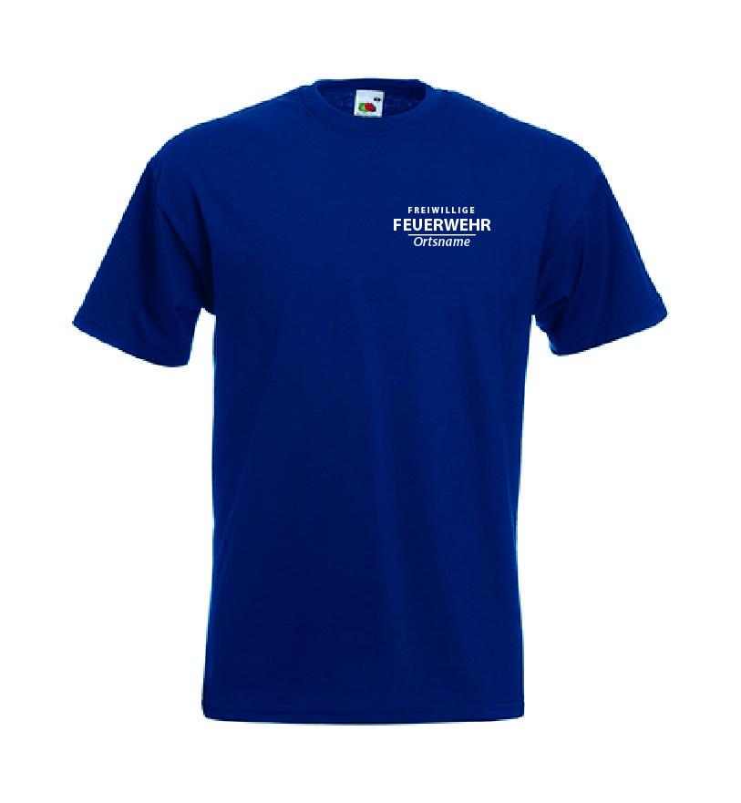 T Shirt Feuerwehr mit Bedruckung